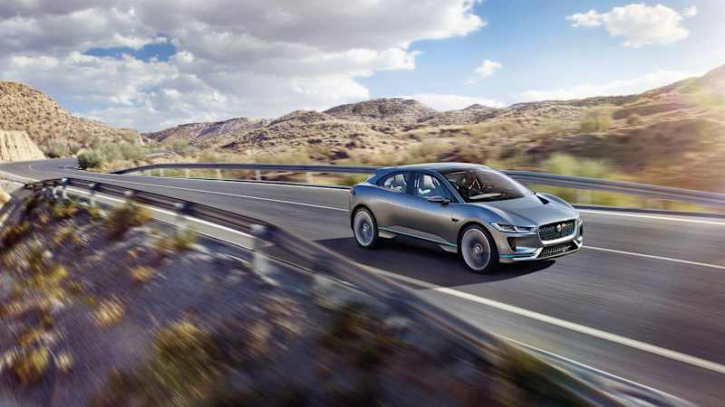 Jaguar I-Pace concept previews all-electric SUV for 2018